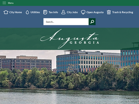 'augustaga.gov' screenshot