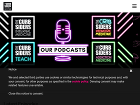 'thecurbsiders.com' screenshot