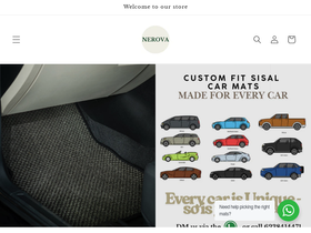 nerova.co homepage screenshot