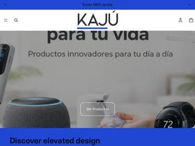 kaju.cl homepage screenshot