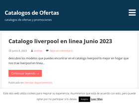 'catalogoss.mx' screenshot