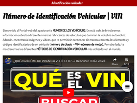 'apuidentificacionvehicular.com' screenshot