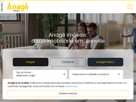 'anageimoveis.com.br' screenshot