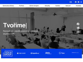 'eduagroup.cz' screenshot