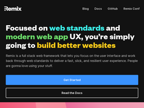 'remix.run' screenshot