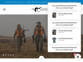 'stoneglacier.com' screenshot