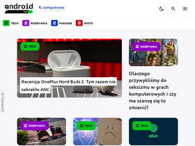'android.com.pl' screenshot