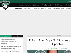 'forums.jetnation.com' screenshot