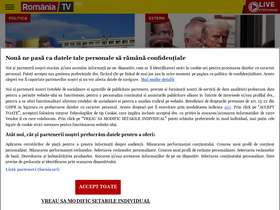 'romaniatv.net' screenshot