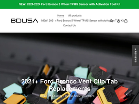 bdusa.co homepage screenshot