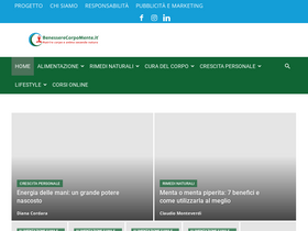 'benesserecorpomente.it' screenshot