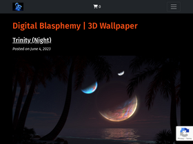 'digitalblasphemy.com' screenshot