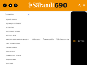 'sarandi690.com.uy' screenshot