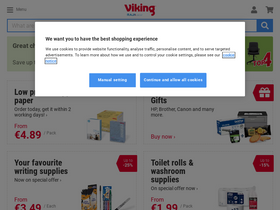 'vikingdirect.ie' screenshot