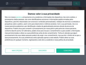 'ligaram-me.com' screenshot