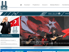 'itfaiye.erzurum.bel.tr' screenshot