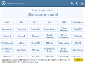 'ecouter-en-direct.com' screenshot