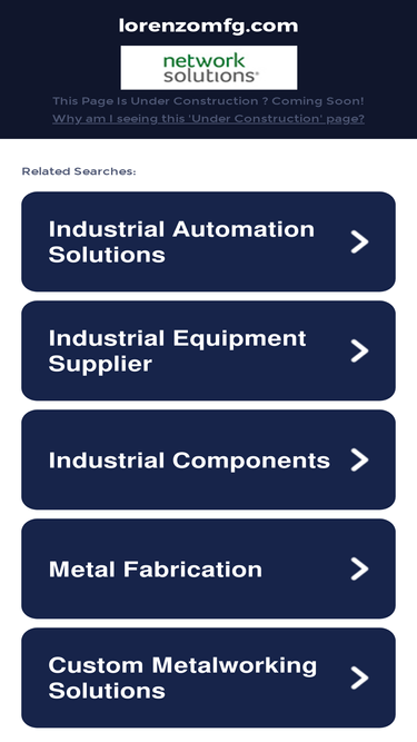 lorenzomfg.com