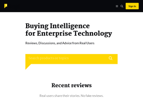 'peerspot.com' screenshot