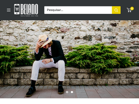 Belano homepage screenshot
