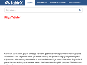 'tabirx.com' screenshot