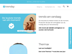 trenday website screenshot