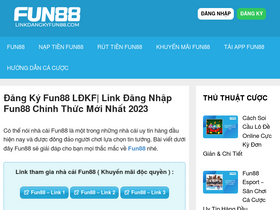 'fun88.bio' screenshot