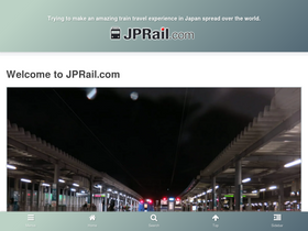 'jprail.com' screenshot