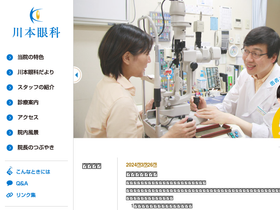 'kawamotoganka.com' screenshot
