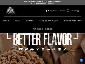 'pitboss-grills.ca' screenshot