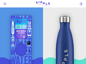 sipplehydration.com homepage screenshot