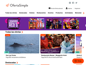 'ofertasimple.com' screenshot