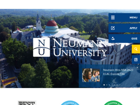 'bookstore.neumann.edu' screenshot