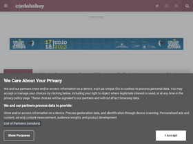 'cordobahoy.es' screenshot