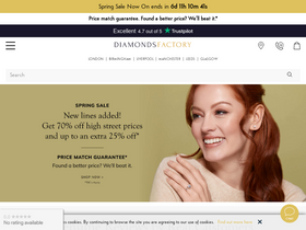 'diamondsfactory.co.uk' screenshot