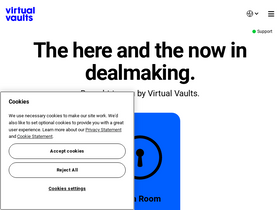 'virtualvaults.com' screenshot