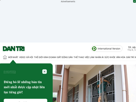 'www8.dantri.com.vn' screenshot