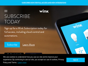'wink.com' screenshot