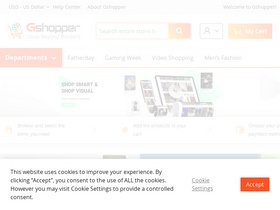 'gshopper.com' screenshot
