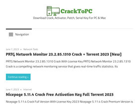 'cracktopc.com' screenshot
