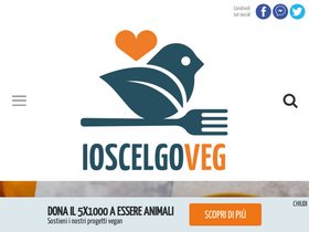 'ioscelgoveg.it' screenshot