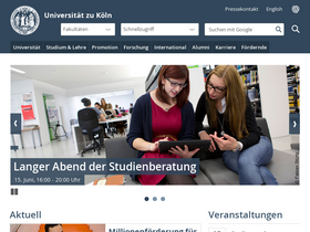 'uccard.uni-koeln.de' screenshot