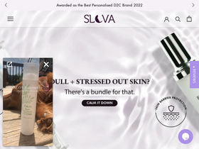 slovacosmetics.com homepage screenshot