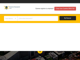 'directorioempresarialmexico.com' screenshot