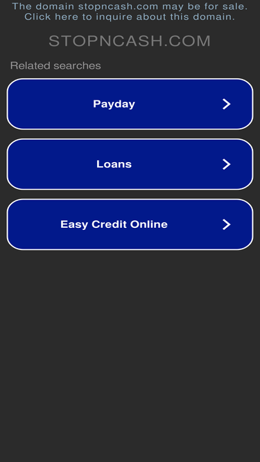 stopncash.com