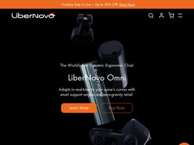 Eu Libernovo website screenshot