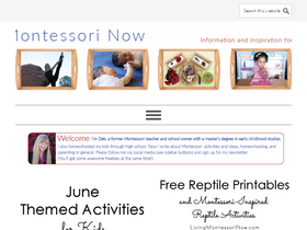 'livingmontessorinow.com' screenshot