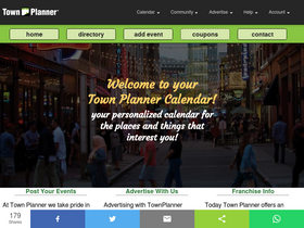 'townplanner.com' screenshot