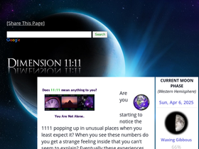 dimension1111.com