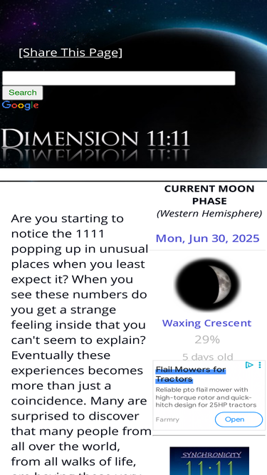 dimension1111.com